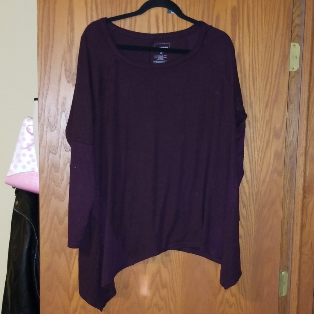 Sonoma maroon tunic